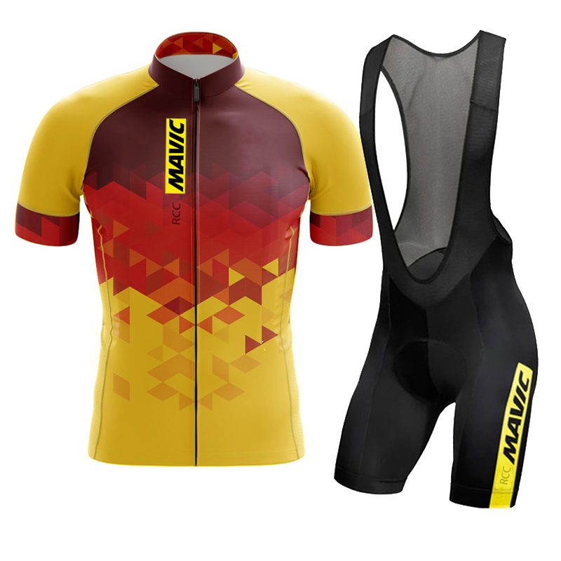 Cycling Commute Shorts - MAVIC set bersepeda lengan pendek pria,