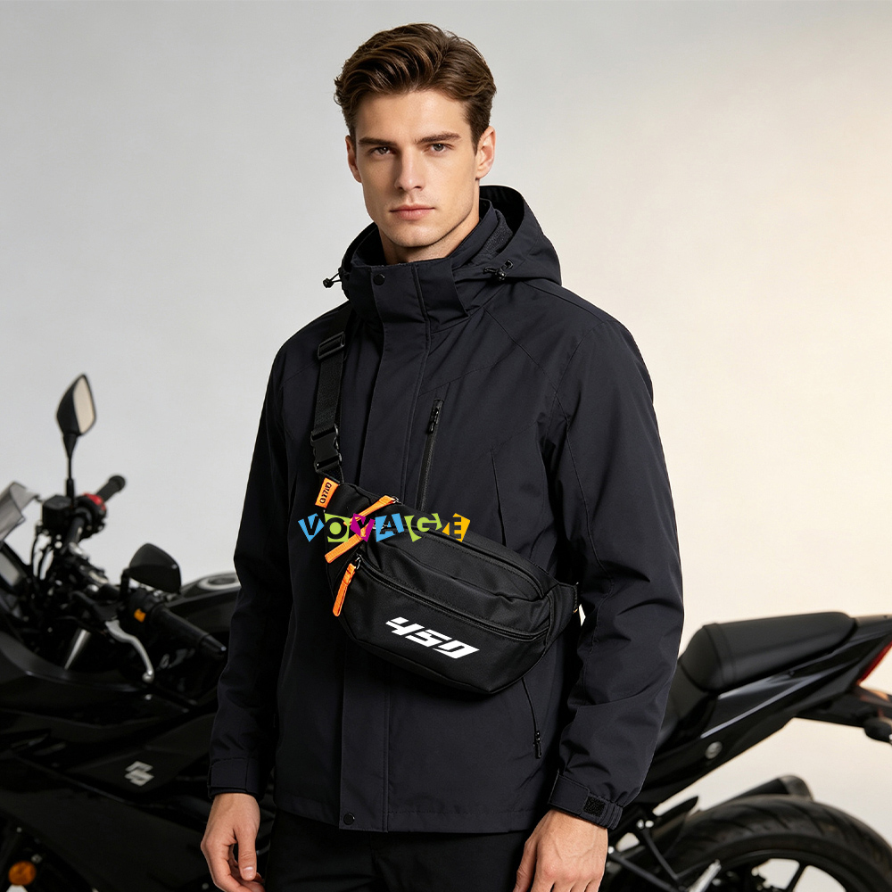 Waterproof Cycling Commute - Tas Pinggang Penyimpanan Tahan Air 3