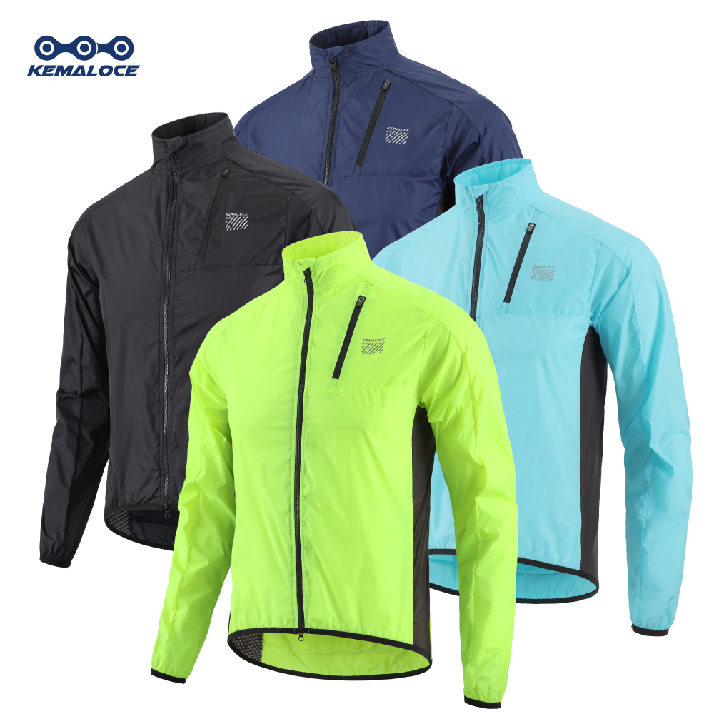 Cycling Commuter Jacket - KEMALOCE Jaket Bersepeda Tahan Angin Pria