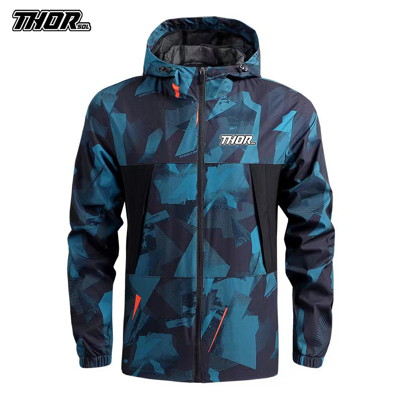 Cycling Commuter Jacket - THORSOL jaket bersepeda tahan angin pria,