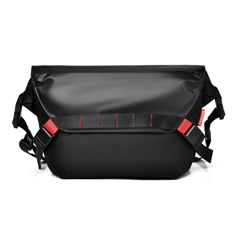 Waterproof Cycling Commute - Tas Selempang Dada Pria Kapasitas Besar,
