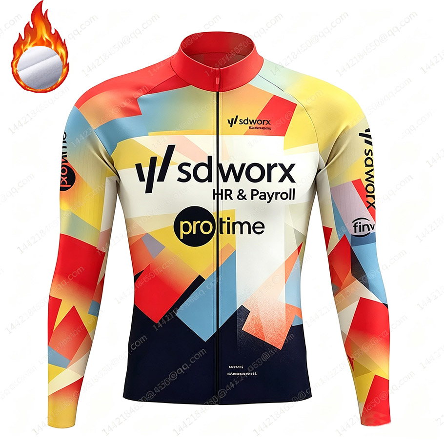 Cycling Commuter Jacket - SD Worx 2026 Team-Thermal Fleece Jaket