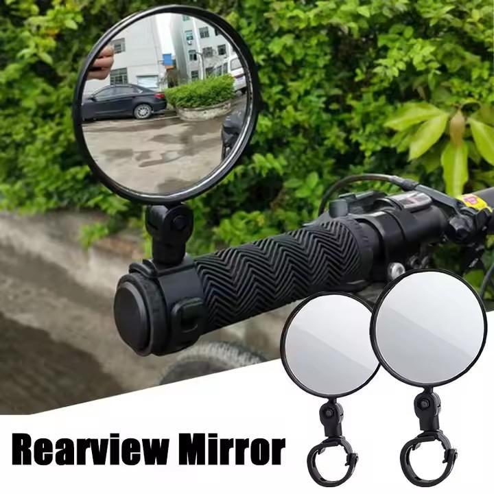 Mirror Handlebar Convex - 1PC/2PCS Cermin Spion Mobil Listrik Rotasi