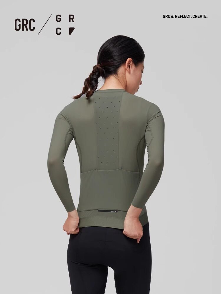 Cycling Commute Training - Jersey Bersepeda Lengan Pendek Wanita GRC