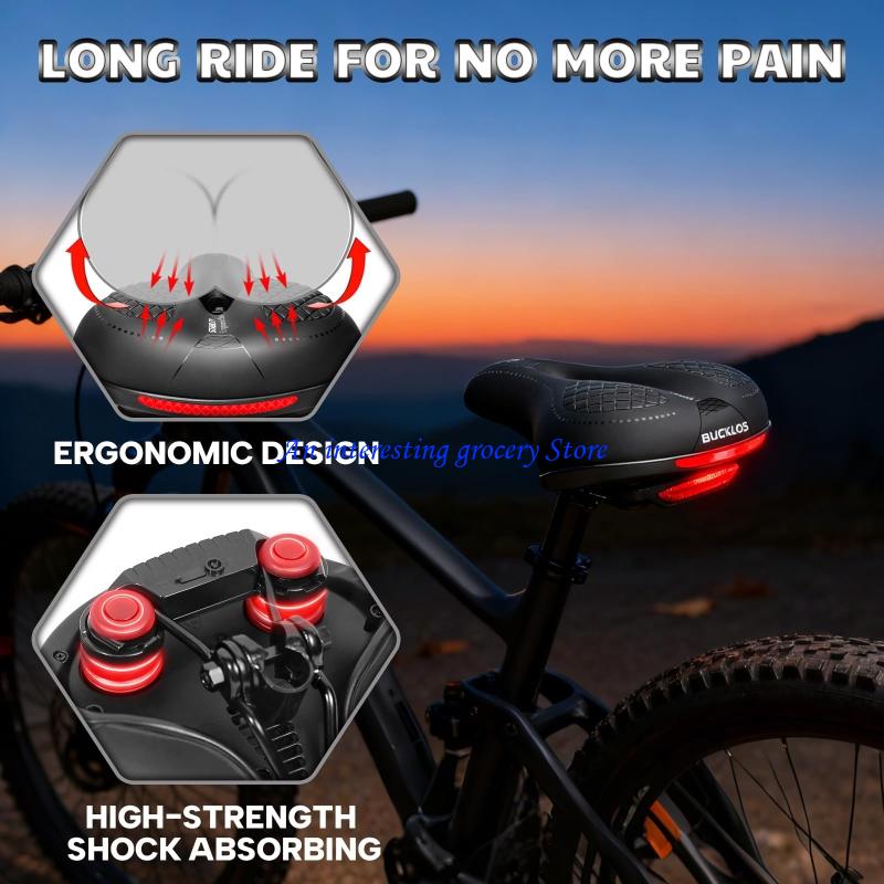Cycling Commute Training - Daya Tahan 652D Bantal Duduk Sepeda