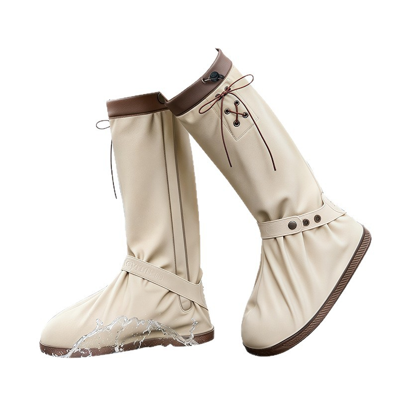 Cycling Commute In Rain - Sepatu Pelindung Hujan Unisex Bergaya dengan