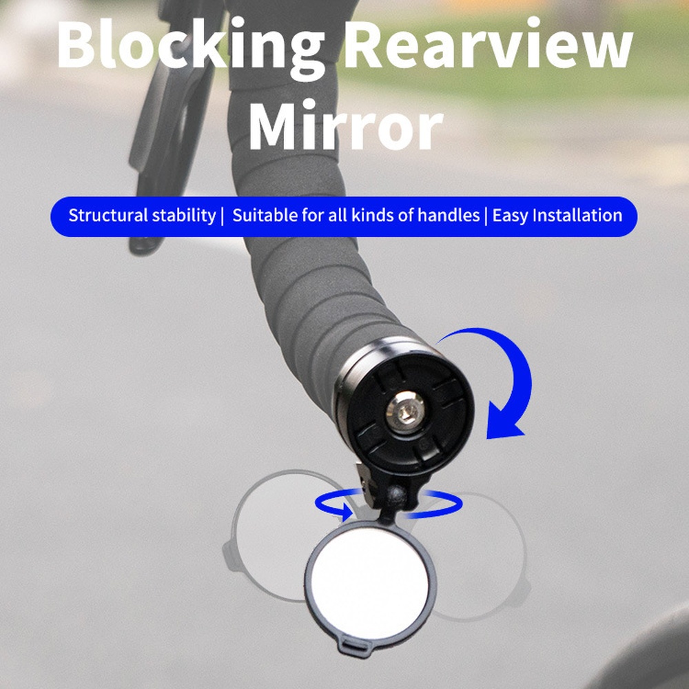 Cermin Stang Sepeda HD Akrilik - Mirror Handlebar Convex ulasan dan harga