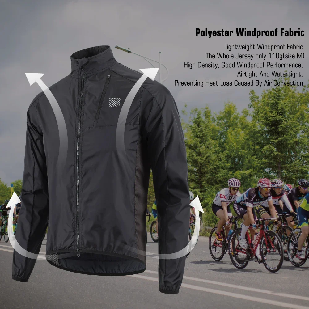 KEMALOCE Jaket Bersepeda Tahan - Cycling Commuter Jacket ulasan dan harga
