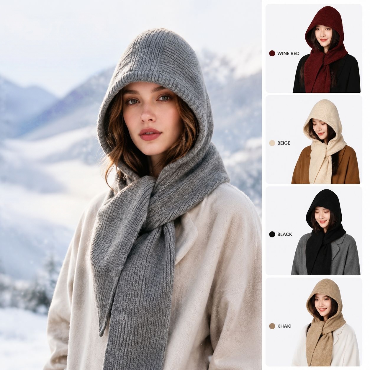 Penutup Leher Rajut Balaclava  - Winter Cycling Commute ulasan dan harga