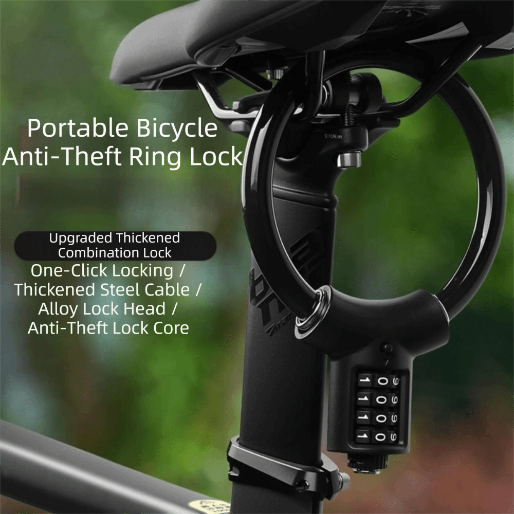 Kunci Kabel Sepeda Kombinasi 4 - Cable Lock Flexible ulasan dan harga