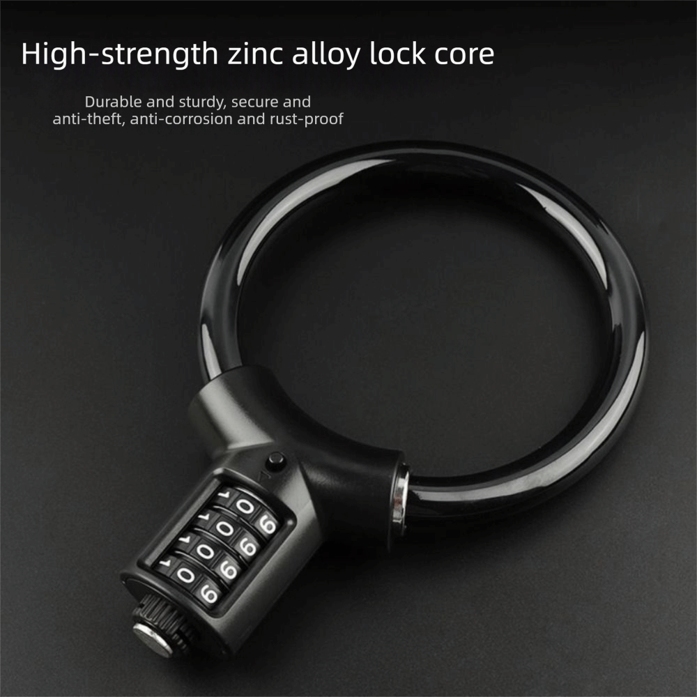 Kunci Kabel Sepeda Kombinasi 4 - Cable Lock Flexible ulasan dan harga