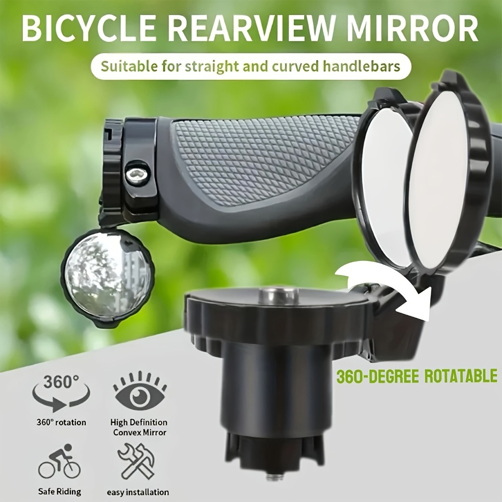 Kaca spion sepeda sudut lebar  - Mirror Handlebar Convex ulasan dan harga