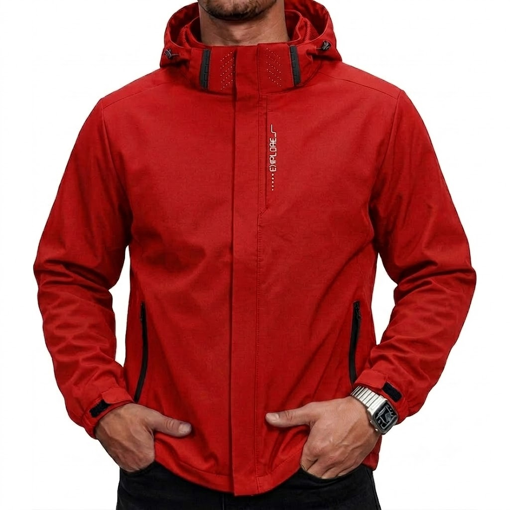 Jaket Taktis Anti Air Pria den - Cycling Commuter Jacket ulasan dan harga