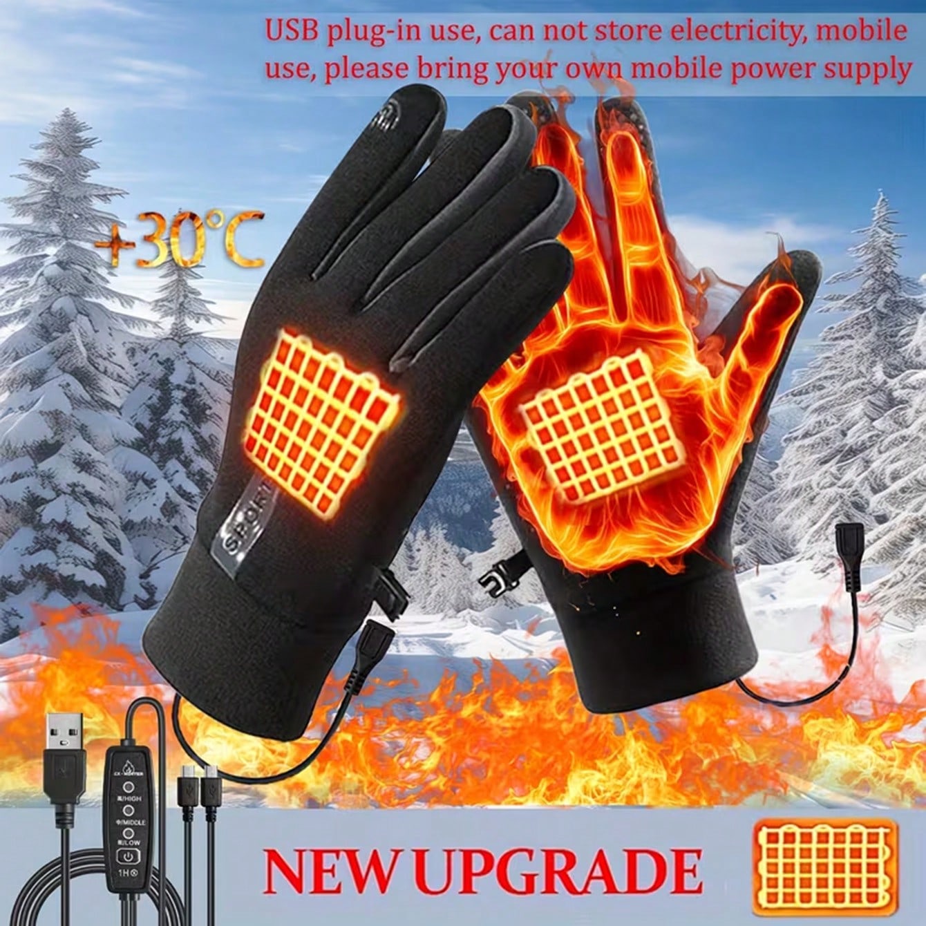 Sarung Tangan Pemanas Tanpa Ba - Cycling Commute Essentials ulasan dan harga