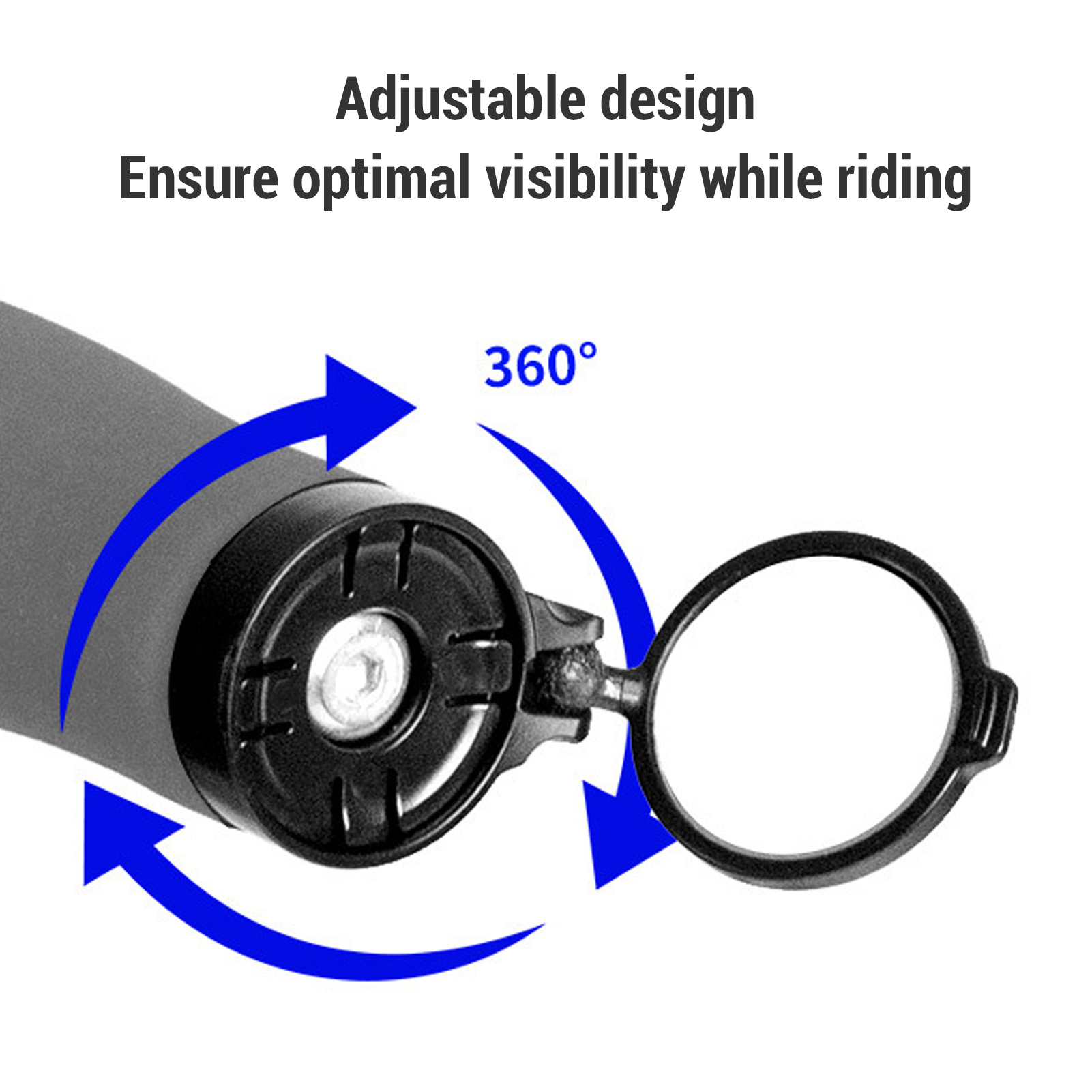 Cermin Ujung Stang Sepeda, Cer - Mirror Handlebar Convex ulasan dan harga