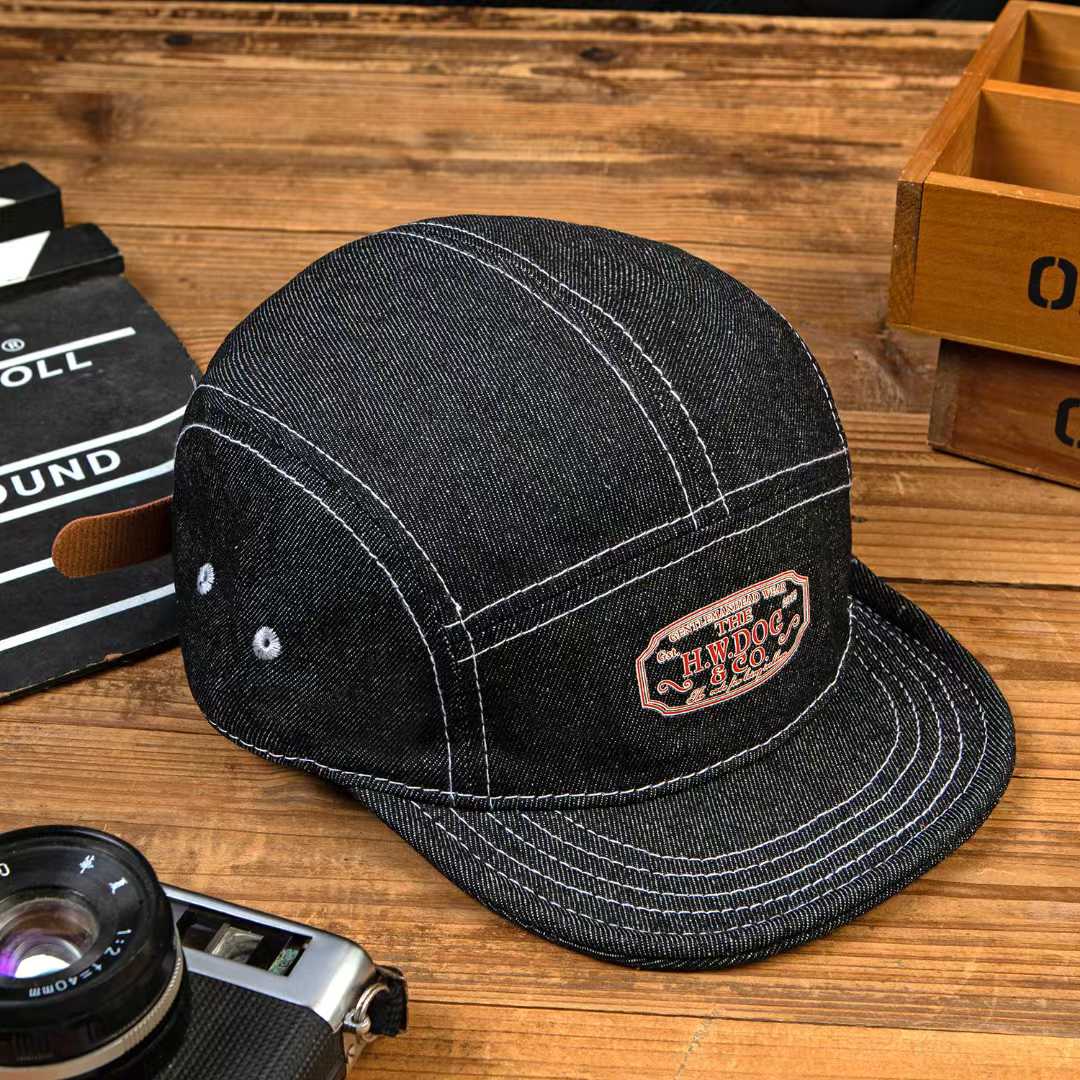 Topi baseball denim dengan log - Cycling Commute Outfit ulasan dan harga
