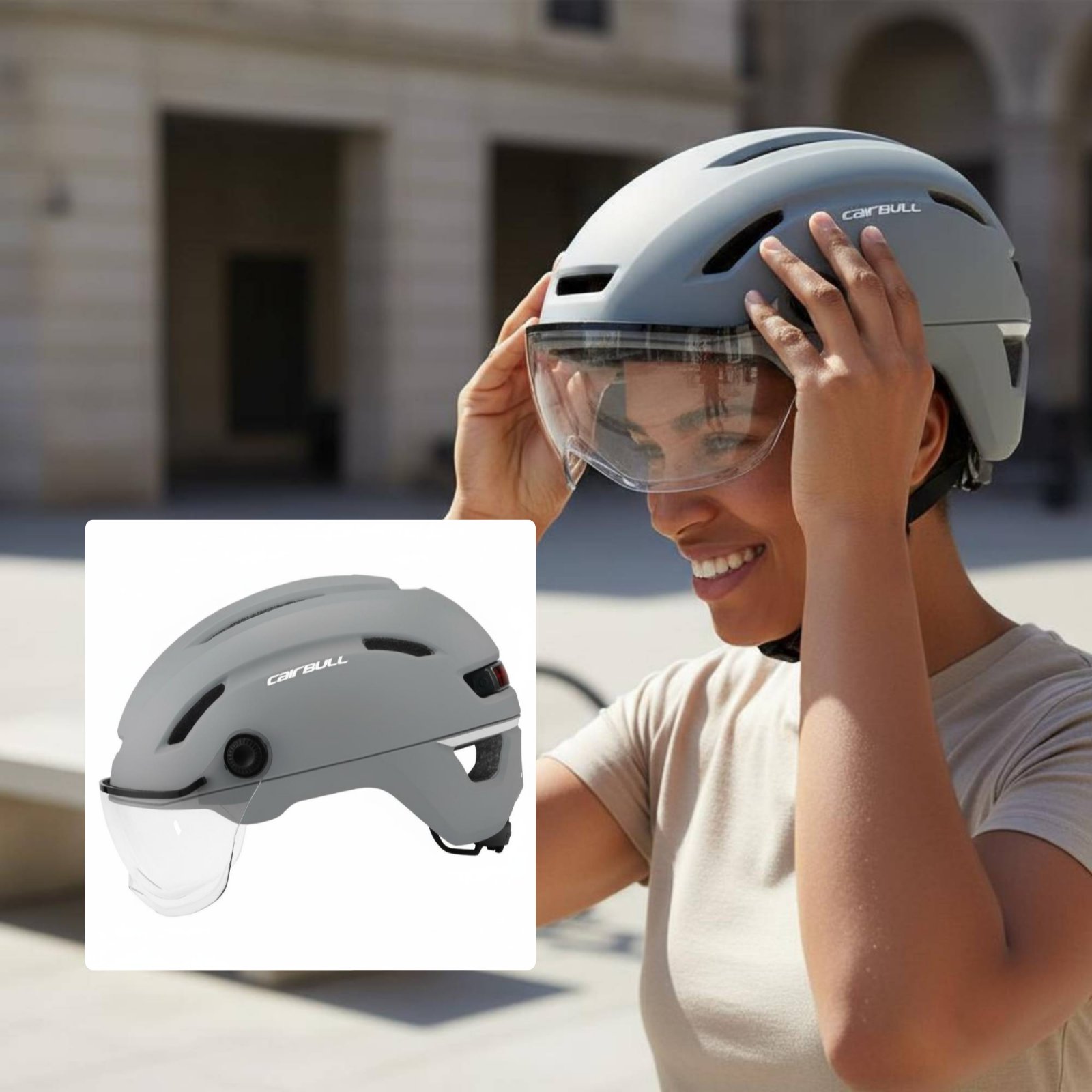 Helm Sepeda Listrik Komuter Be - Cycling In City ulasan dan harga