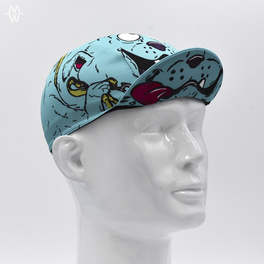 Topi Tengkorak Bersepeda Motif - Cycling In City ulasan dan harga
