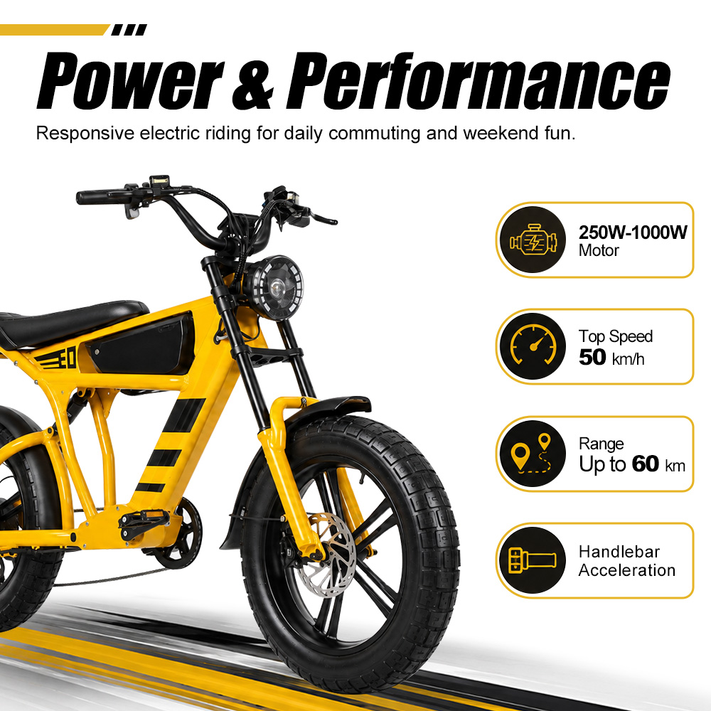 Sepeda Listrik Ban Tebal 48V 1 - Cycling In City ulasan dan harga
