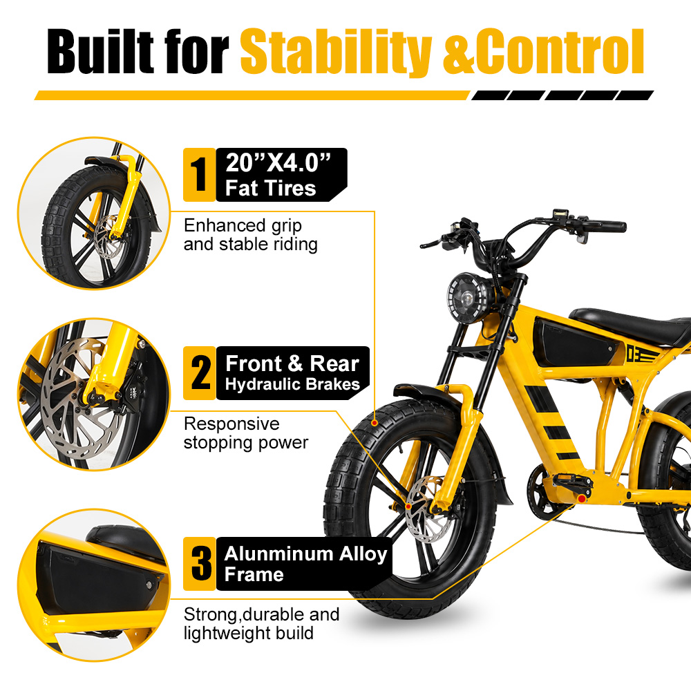 Sepeda Listrik Ban Tebal 48V 1 - Cycling In City ulasan dan harga