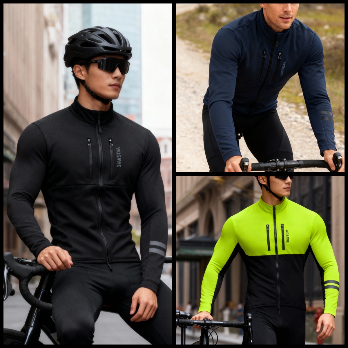 WOSAWE Jaket Bersepeda Mantel  - Cycling Commuter Jacket ulasan dan harga