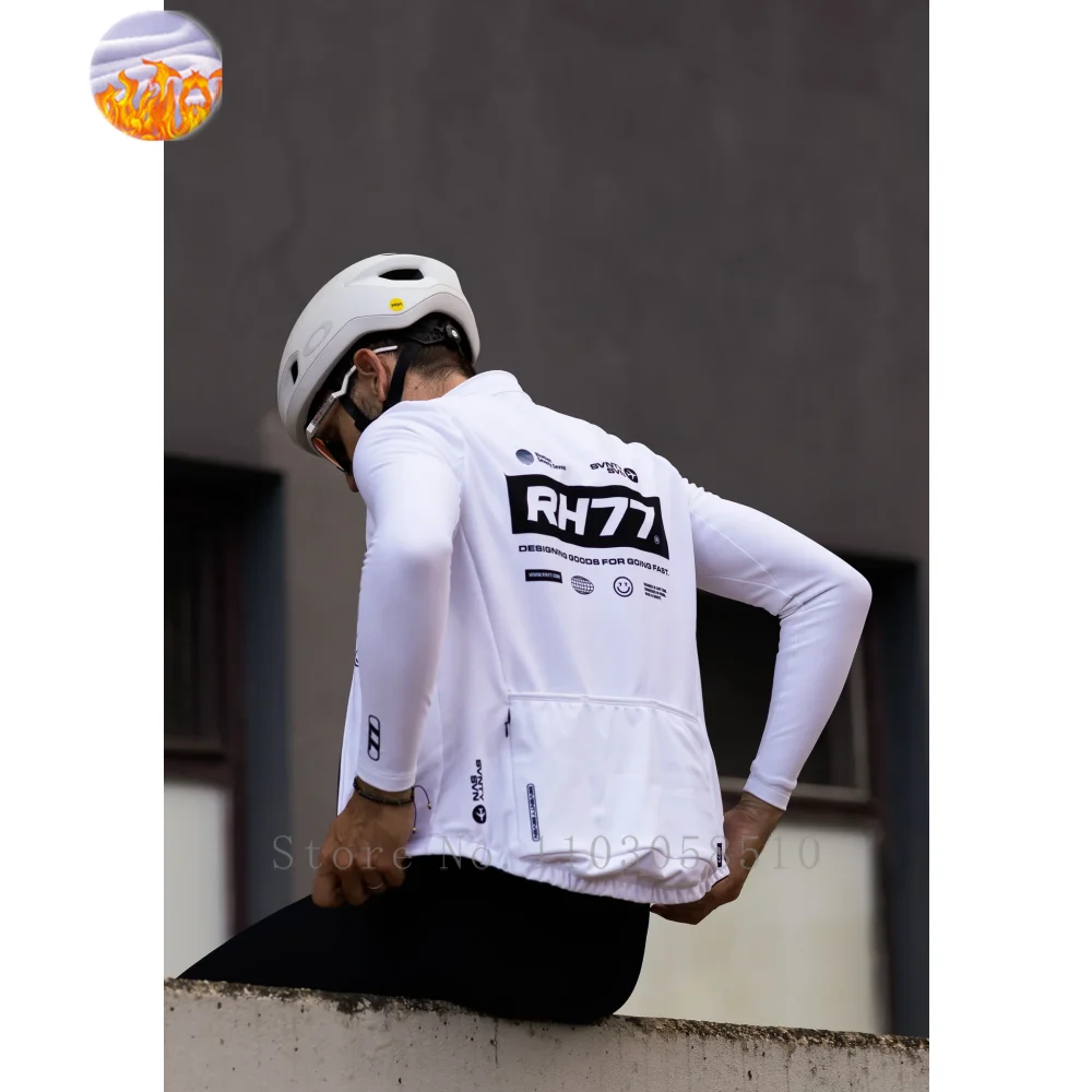 RH77 Jersey Bersepeda Lengan P - Cycling Commuter Jacket ulasan dan harga