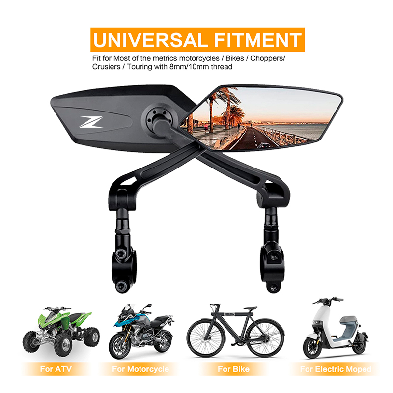 Spion Lipat Motor Kawasaki Z Z - Mirror Handlebar Convex ulasan dan harga
