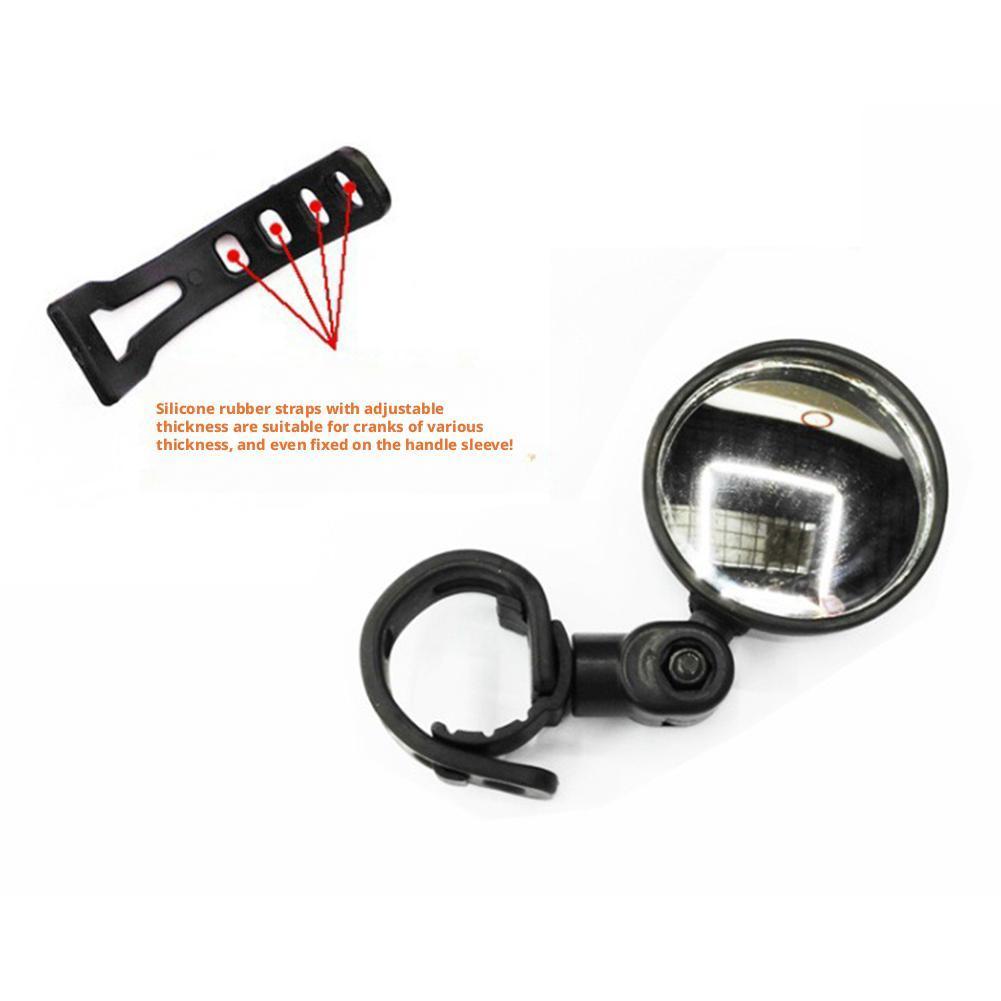 1PC/2PCS Cermin Spion Mobil Li - Mirror Handlebar Convex ulasan dan harga