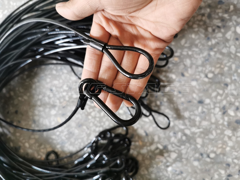 10 buah/lot kabel keamanan kab - Cable Lock Flexible ulasan dan harga