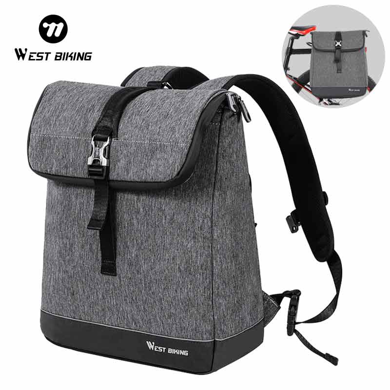 WEST BIKING Tas Ransel Sepeda  - Cycling Commuter Backpack Laptop ulasan dan harga