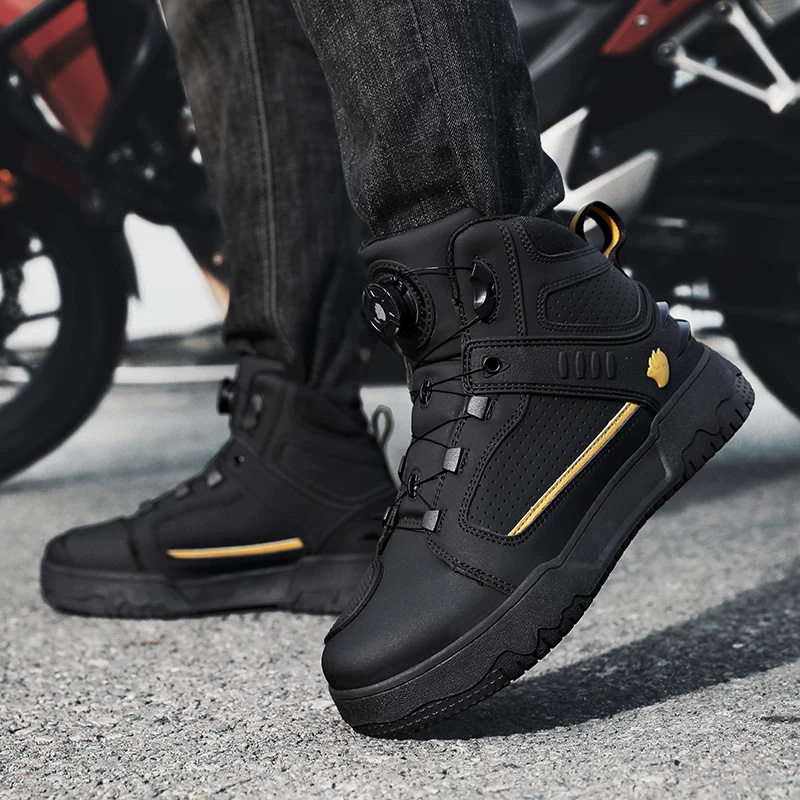 Sepatu Bot Motor Pria, Tahan A - Cycling Shoes For Commute ulasan dan harga