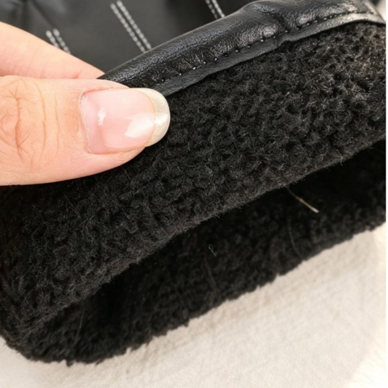Sarung Tangan Kulit PU Termal  - Winter Cycling Commute ulasan dan harga