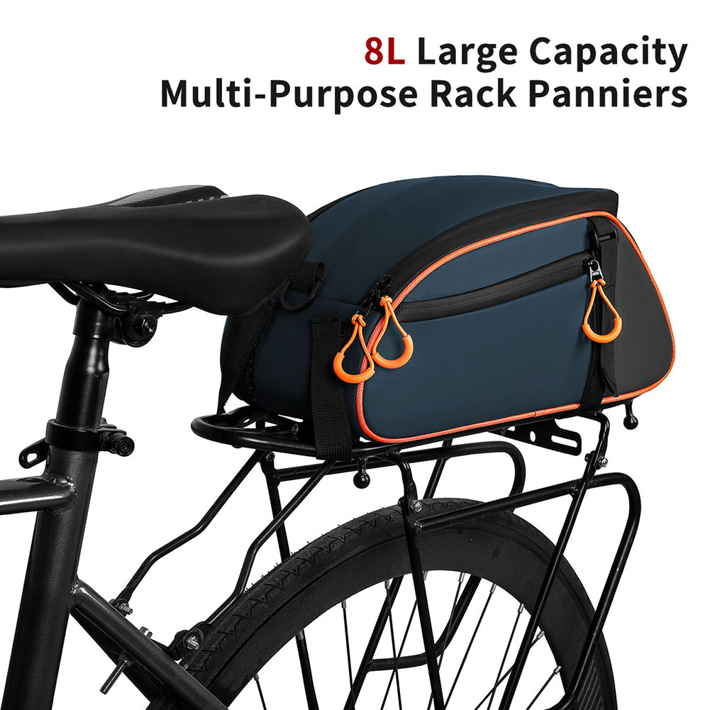 Tas Belakang Sepeda 8L Tahan A - Waterproof Cycling Commute ulasan dan harga